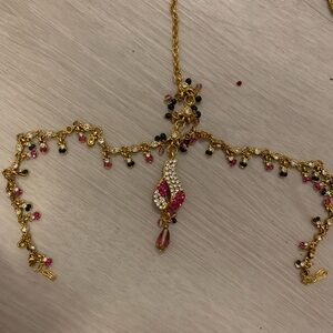 Indian jewelry head set